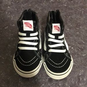 Black and White Toddler Vans